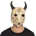 Maske Satanischer Widder-Schädel
