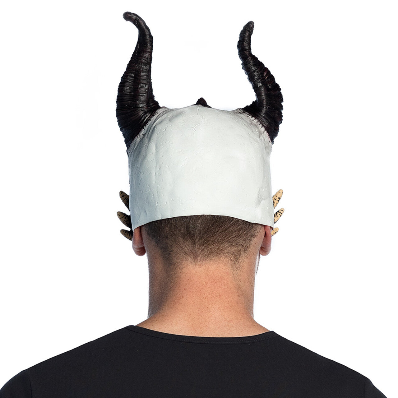 Op deze afbeelding zie je een Accessoires, van het merk Boland. Half Masker Evil Drakenschedel