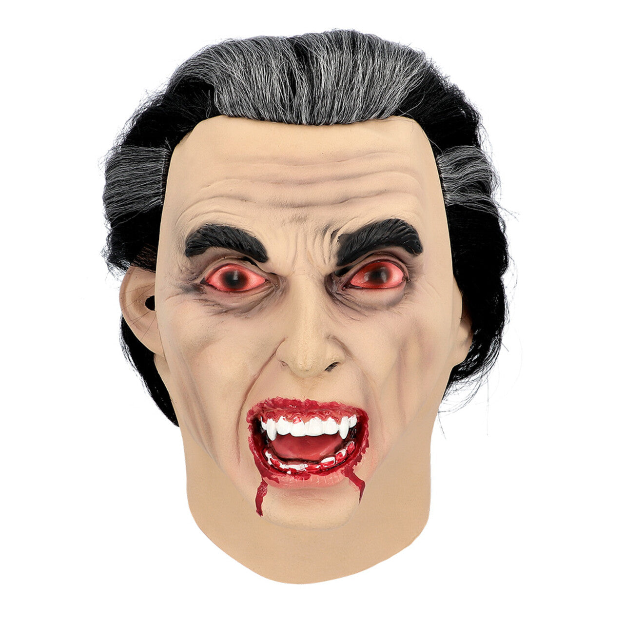 Op deze afbeelding zie je een Accessoires, van het merk Boland. Graaf Nachtvampier Latex Hoofdmasker