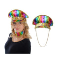 Bunte Karnevalsmütze Mit Gold