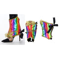Kunterbunte Karneval-Schuhüberzieher