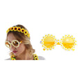Hippie Sonnenbrille Gänseblümchen