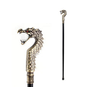 Op deze afbeelding zie je een Accessoires, van het merk Chaks. Metal Cane Dragon With Ball