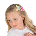Regenbogen-Schmetterling-Haarclips 2 Stück