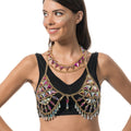 Rosa Diamanten Festival Bikini Top Damen