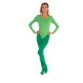 Langarm-Body Grün Damen