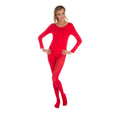 Langarm Body Rot Damen