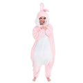 Weiches Süßes Rosa Häschen Bunny Hop Damenkostüm