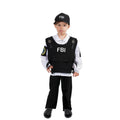Ernster Fbi-Agent Kostüm für Kinder