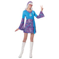 Modisches Blaues Hippie Lune Damenkostüm