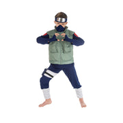 Op deze afbeelding zie je een Kostuums, van het merk Chaks. Kakashi Hatake Naruto Shippuden Kind Kostuum