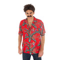 Hawaii Im Roten Himmel Hemd Herren