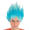 Superblaue Goku Perücke