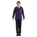 Nevermore Schuluniform Schwarz-Lila Kostüm für Jungen