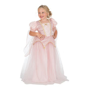 Op deze afbeelding zie je een Kostuums, van het merk Chaks. Deluxe Pink Princess Adelia Meisje Kostuum