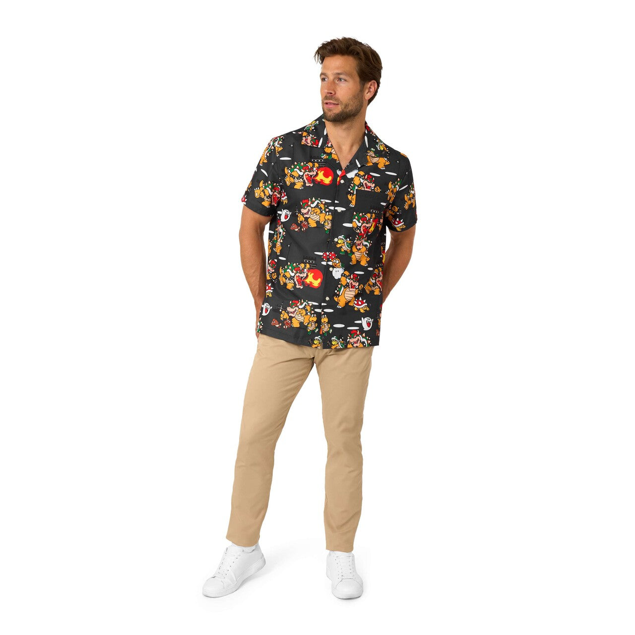 Op deze afbeelding zie je een Kostuums, van het merk Opposuits. Bowsers Mayhem Man