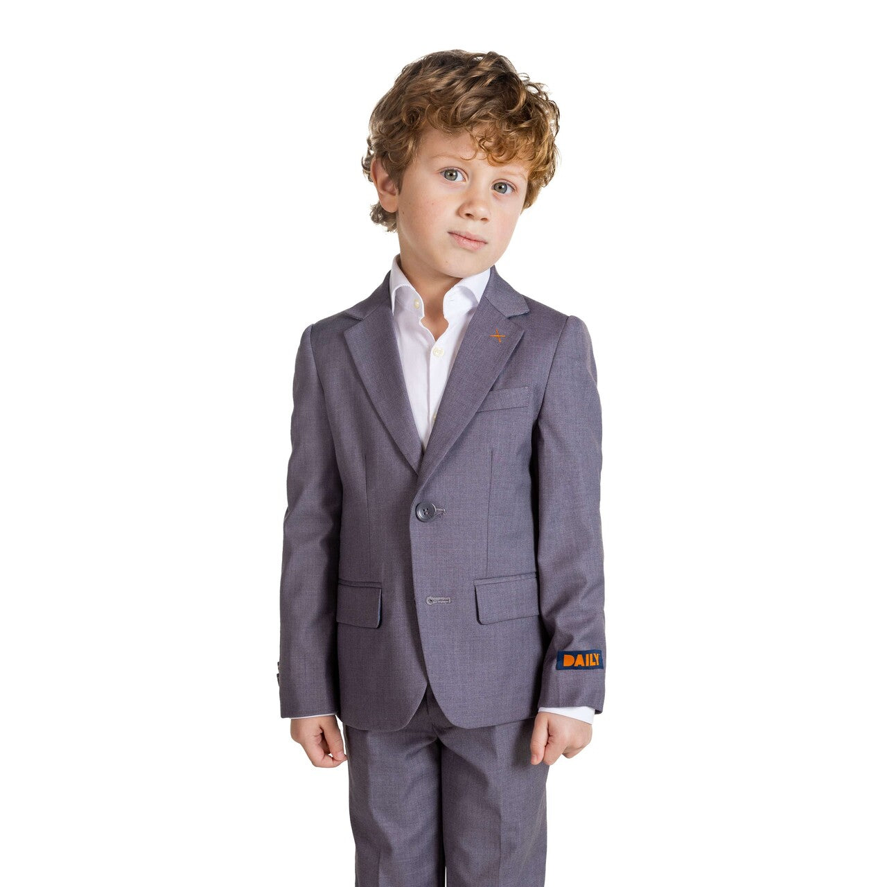 Op deze afbeelding zie je een Kostuums, van het merk Opposuits. Boys Daily Dark Grey Jongen Kostuum