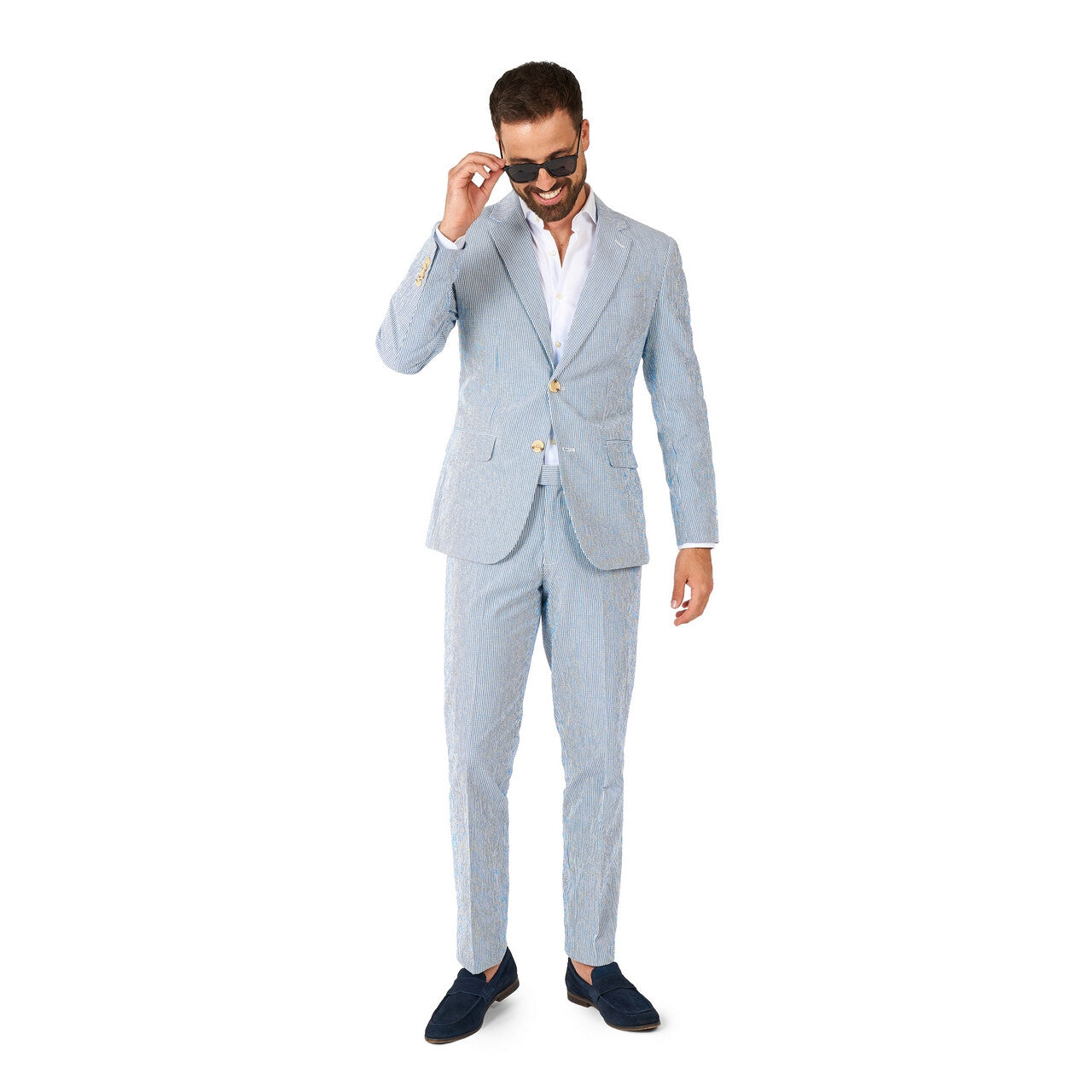 Op deze afbeelding zie je een Kostuums, van het merk Opposuits. Monaco Elite Zomer Man Kostuum