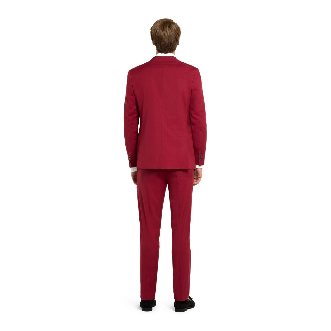 Op deze afbeelding zie je een Kostuums, van het merk Opposuits. Daily Bright Burgundy Casual Chique Man Kostuum