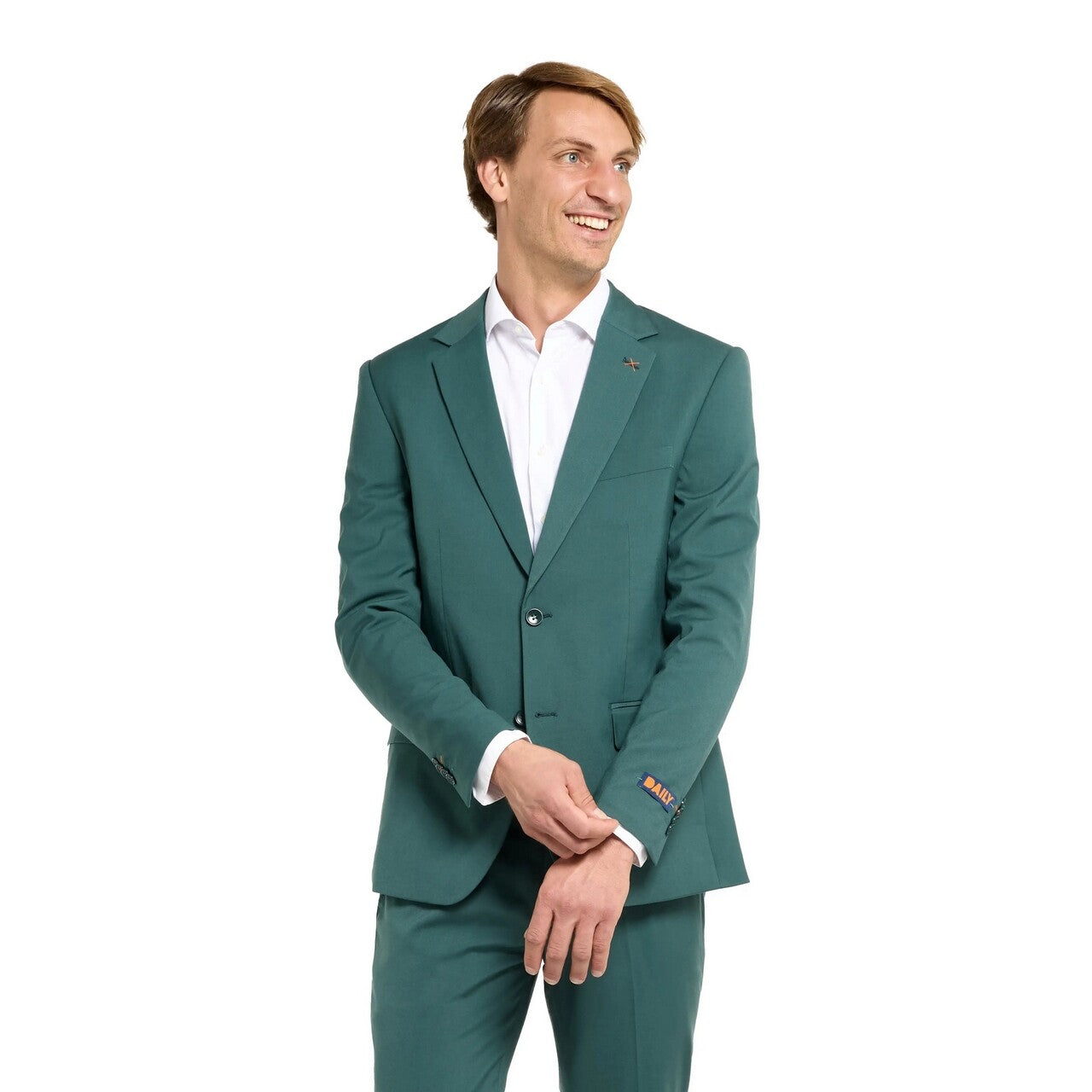 Op deze afbeelding zie je een Kostuums, van het merk Opposuits. Daily Posy Green Celebration Man Kostuum