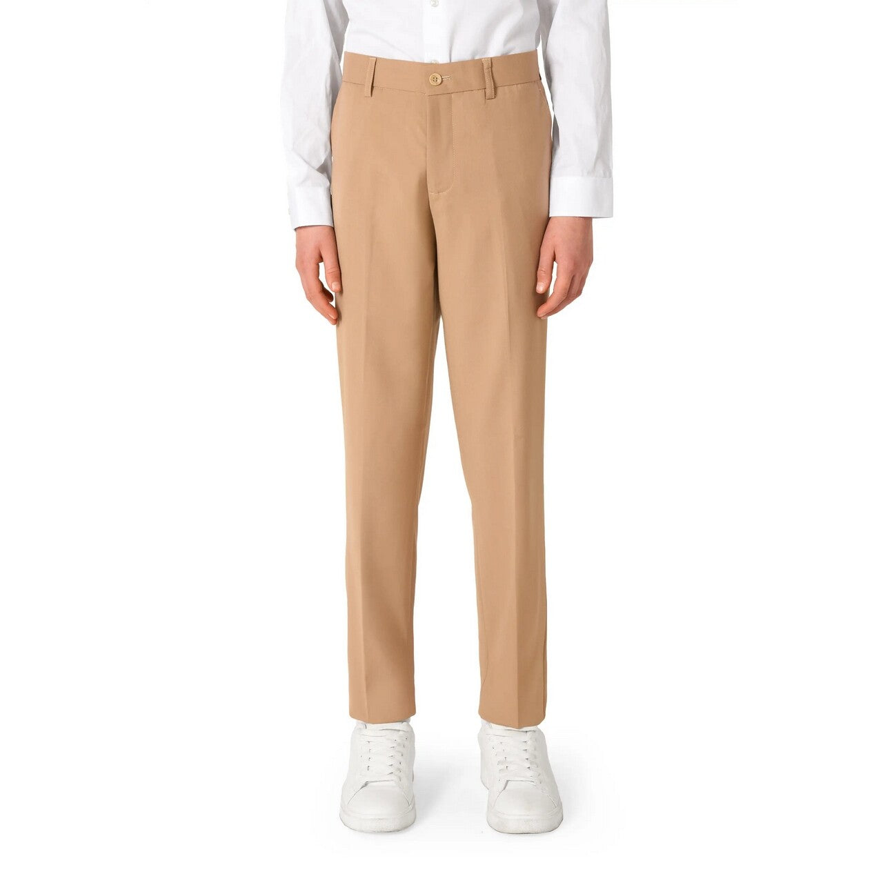 Op deze afbeelding zie je een Kostuums, van het merk Opposuits. Daily Dark Sand Tiener Jongen Kostuum