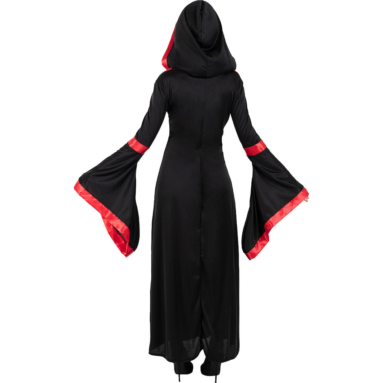 Op deze afbeelding zie je een Kostuums, van het merk Funidelia. Mira Vampira Goth Queen Vrouw Kostuum