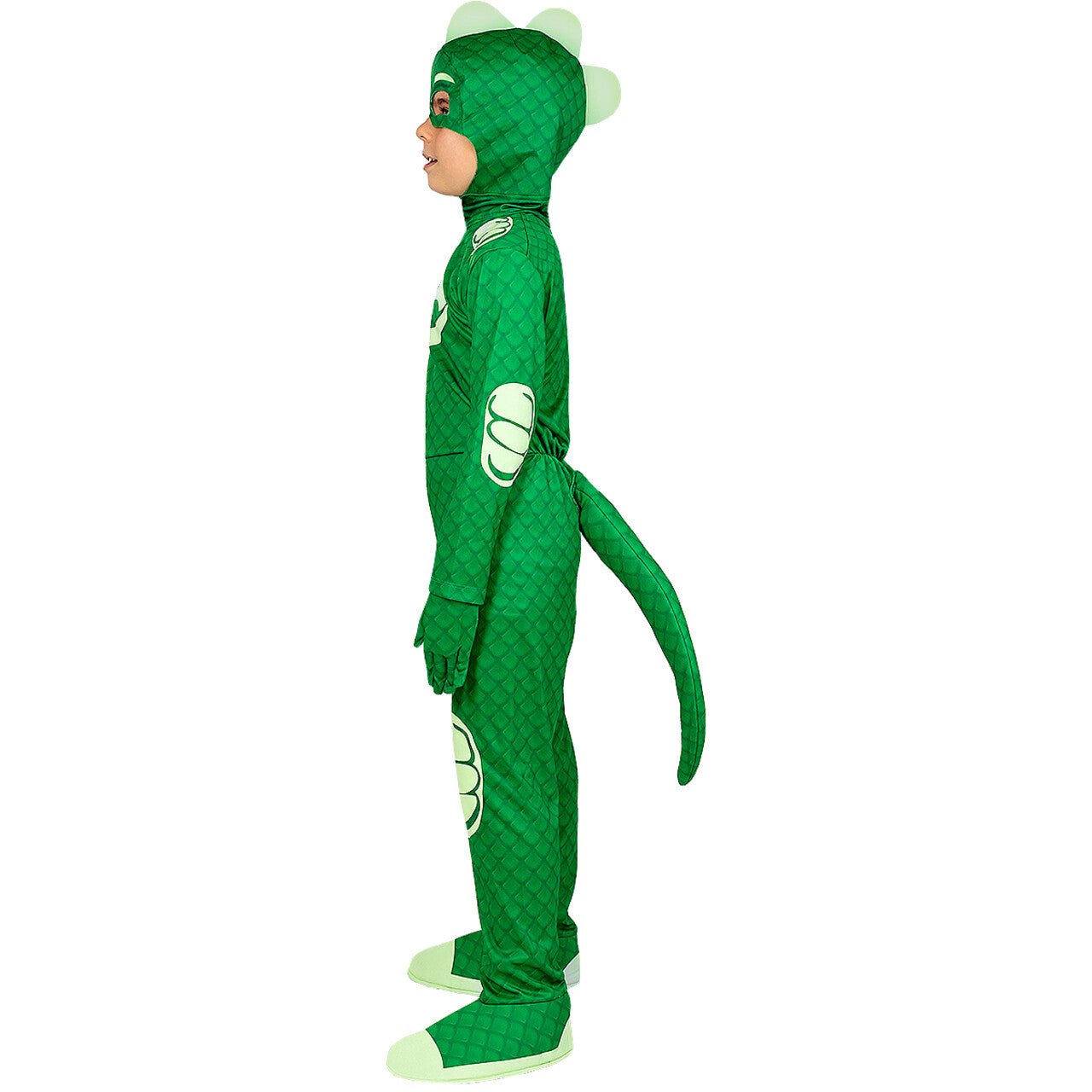 Op deze afbeelding zie je een Accessoires, van het merk Funidelia. Gekko Pj Masks Kap Groen