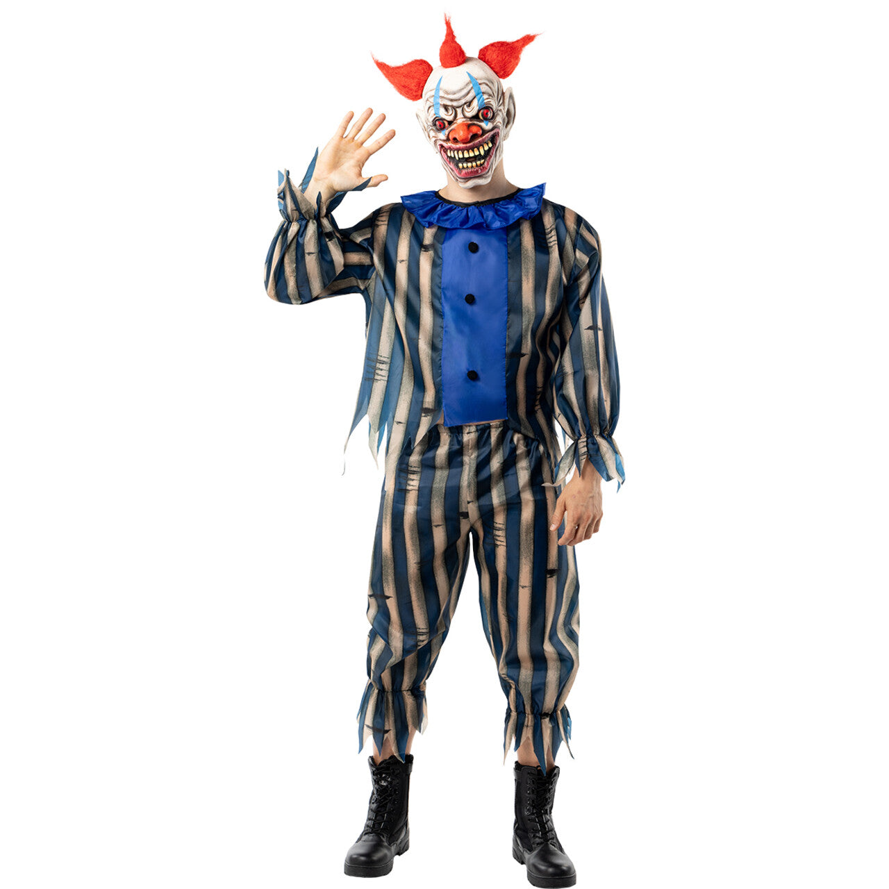 Op deze afbeelding zie je een Accessoires, van het merk Funidelia. Nightmare Clown Masker