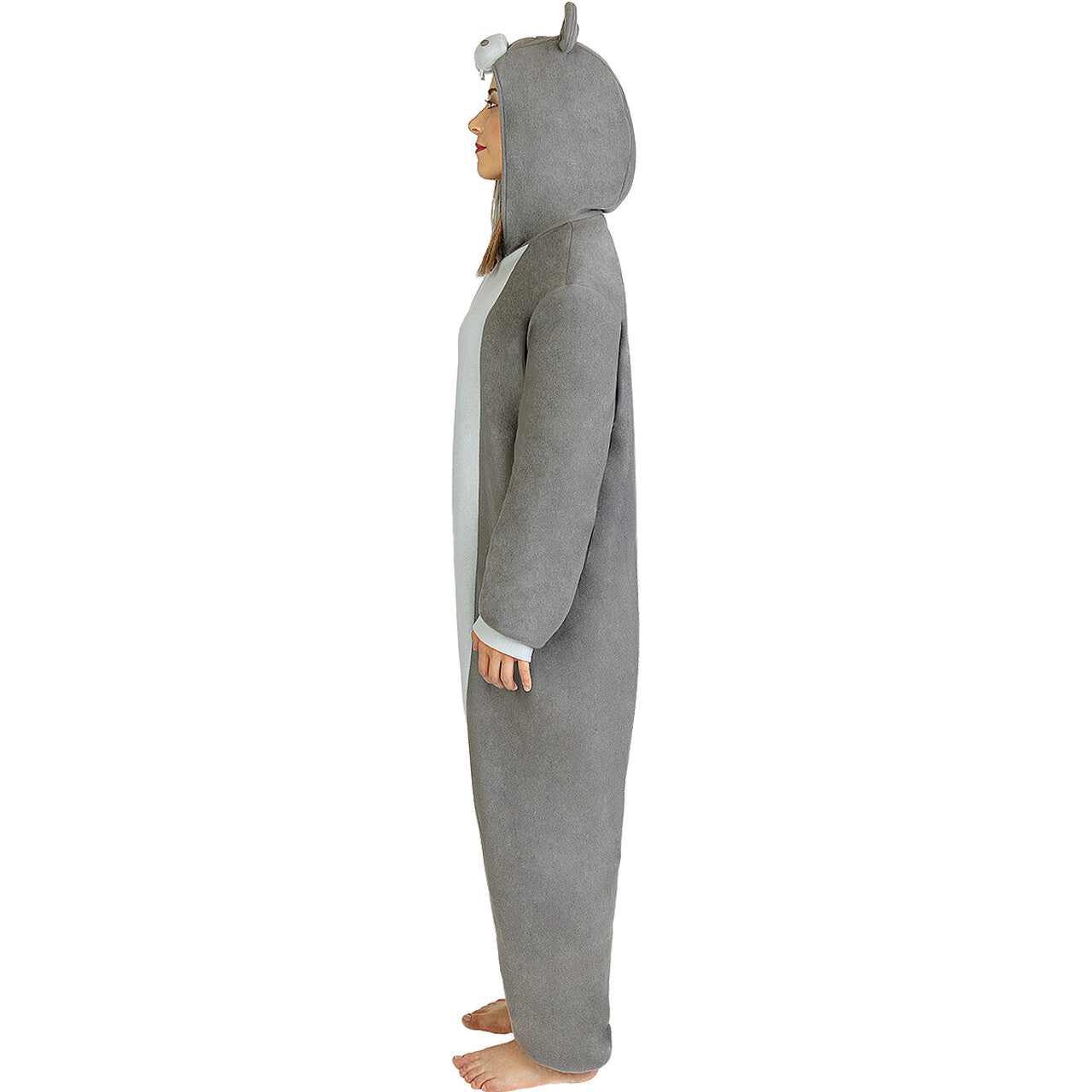 Op deze afbeelding zie je een Kostuums, van het merk Funidelia. Geinig Nijlpaard Onesie Kostuum
