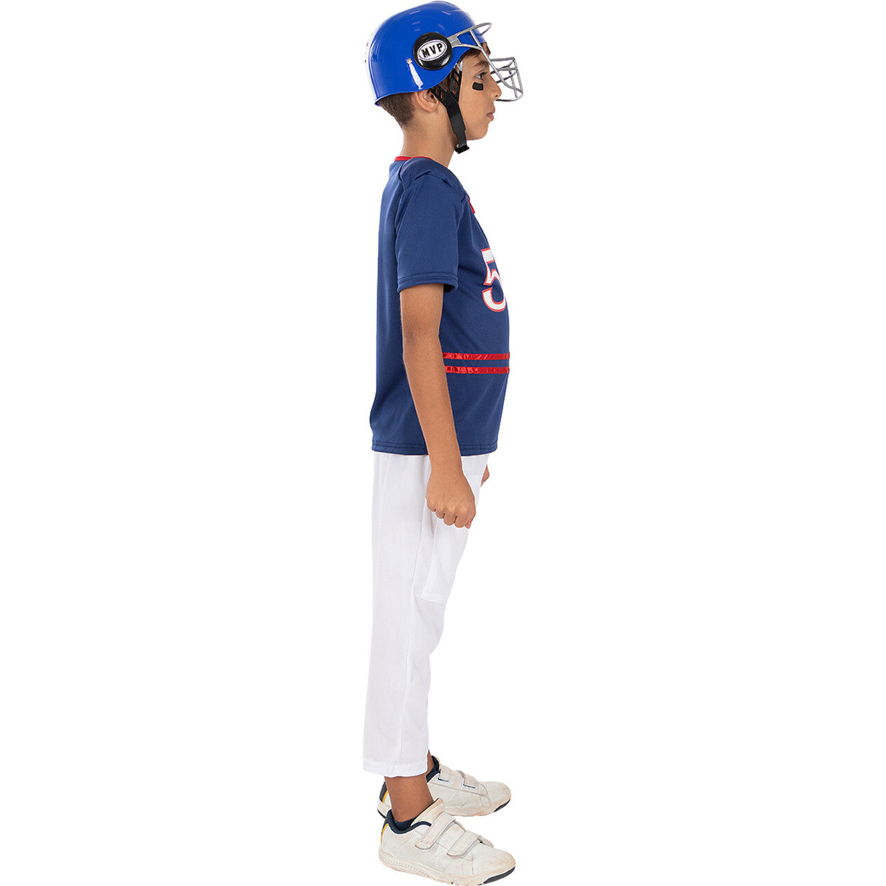 Op deze afbeelding zie je een Kostuums, van het merk Funidelia. Touchdown American Football Speler Jongen Kostuum