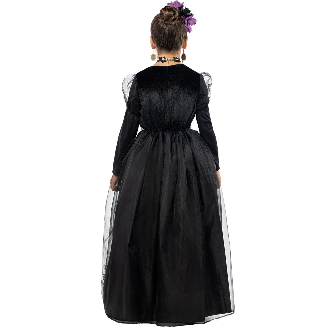 Op deze afbeelding zie je een Kostuums, van het merk Funidelia. Catrina Day Of The Dead Meisje Kostuum