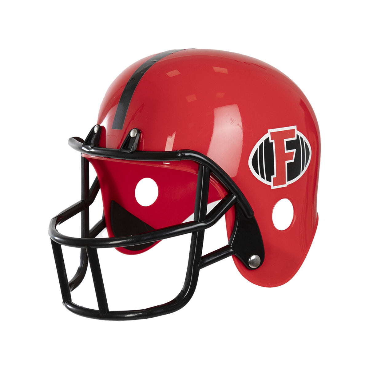 Op deze afbeelding zie je een Kostuums, van het merk Funidelia. American Football Helm Man Kostuum