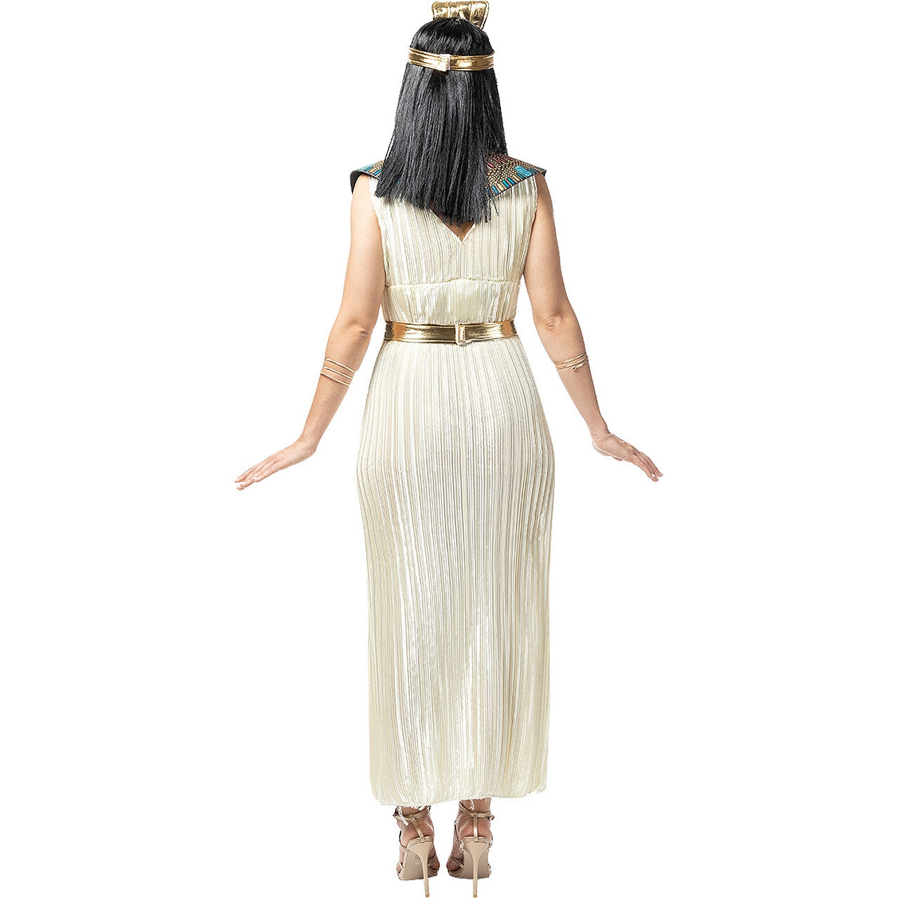 Op deze afbeelding zie je een Kostuums, van het merk Funidelia. Clevere Cleo Konigin Van Egypte Vrouw Kostuum
