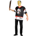 Horror-Hockeyspieler Jason Herrenkostüm