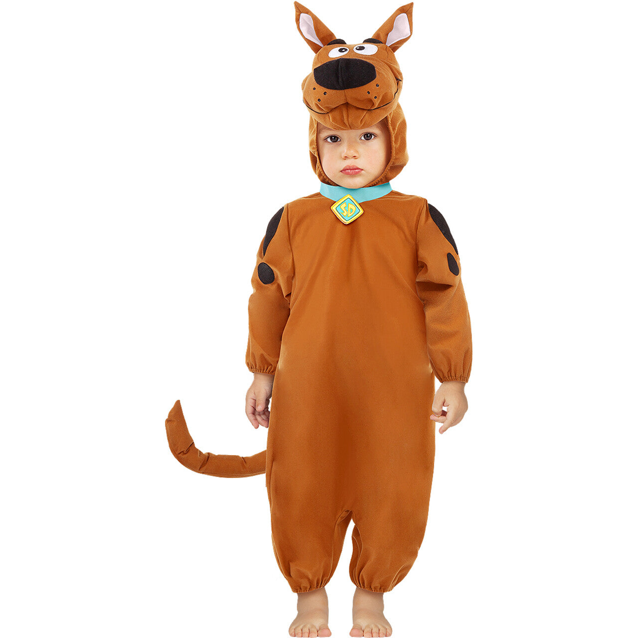 Op deze afbeelding zie je een Kostuums, van het merk Funidelia. Scooby Doo De Slimme Hond Kind Kostuum