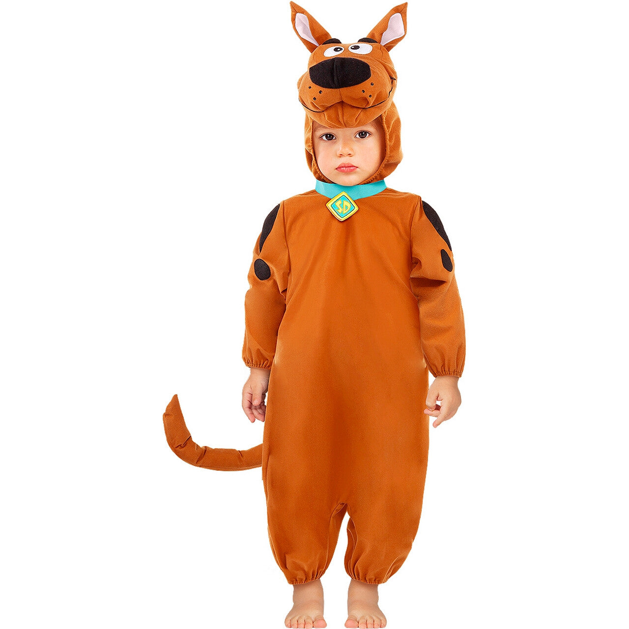 Op deze afbeelding zie je een Kostuums, van het merk Funidelia. Scooby Doo De Slimme Hond Kind Kostuum