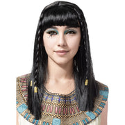 Op deze afbeelding zie je een Accessoires, van het merk Funidelia. Egyptische Schoonheid Cleo Patra Pruik
