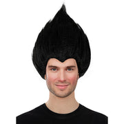 Op deze afbeelding zie je een Accessoires, van het merk Funidelia. Superdolle Trol Pruik Knoest Zwart
