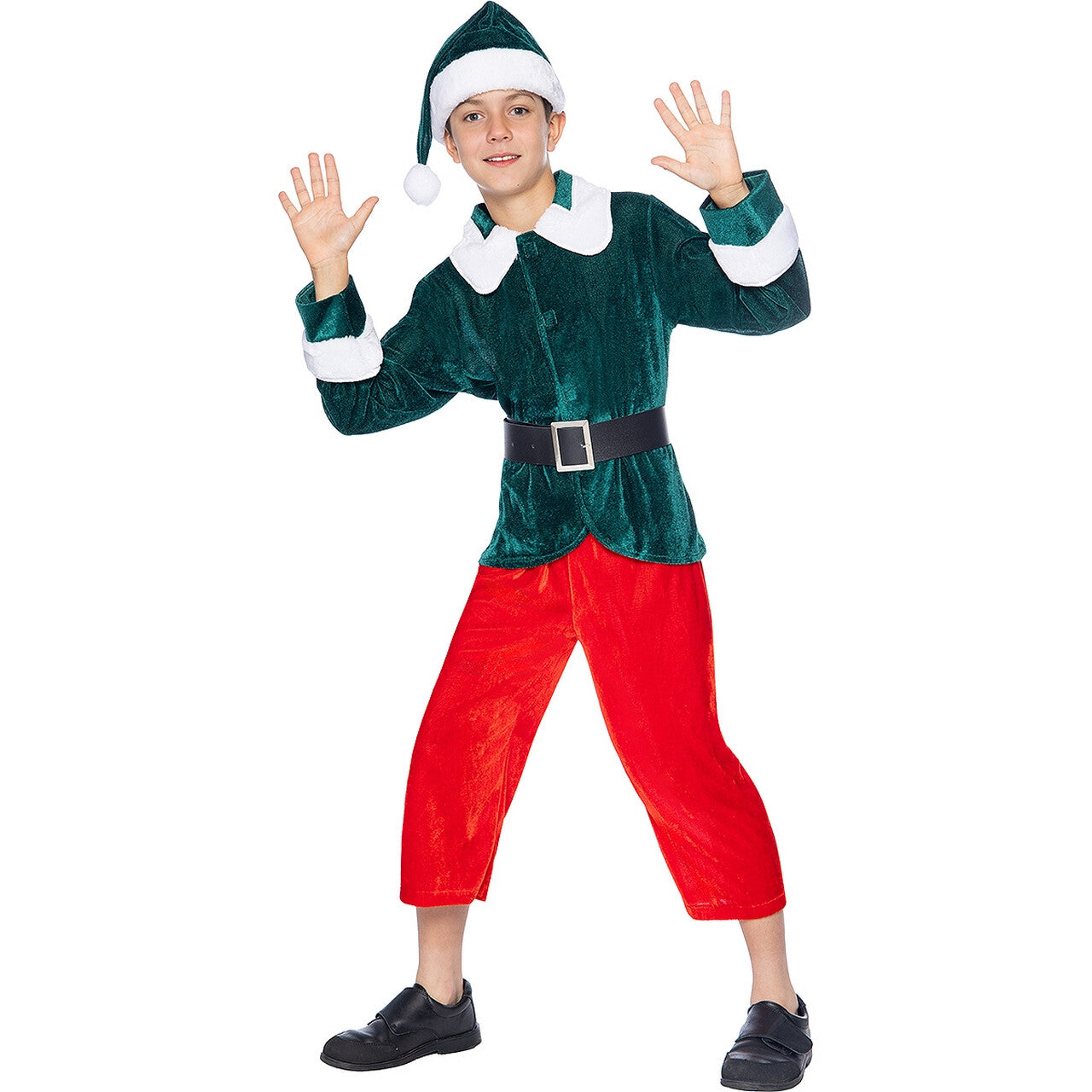 Op deze afbeelding zie je een Kostuums, van het merk Funidelia. Luxe Kerstelf Bo Kado Kind Kostuum