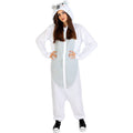 Nicht-So-Eisbärige Eisbär-Overall Kostüm für Erwachsene Unisex