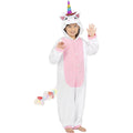 Fantasie Einhorn Pink Einteiler für Kinder Kostüm für Mädchen