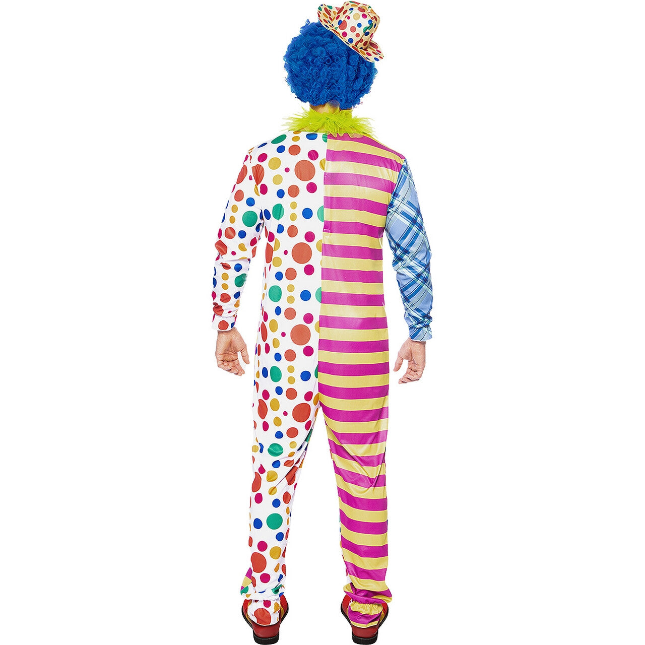 Op deze afbeelding zie je een Kostuums, van het merk Funidelia. Harry Lachgraag Clown Kostuum