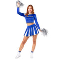 Cheerleader-Kostüm USA für Frauen Damen