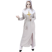 Op deze afbeelding zie je een Kostuums, van het merk Funidelia. Vergeef Je Zonden Zombie Non Vrouw Kostuum