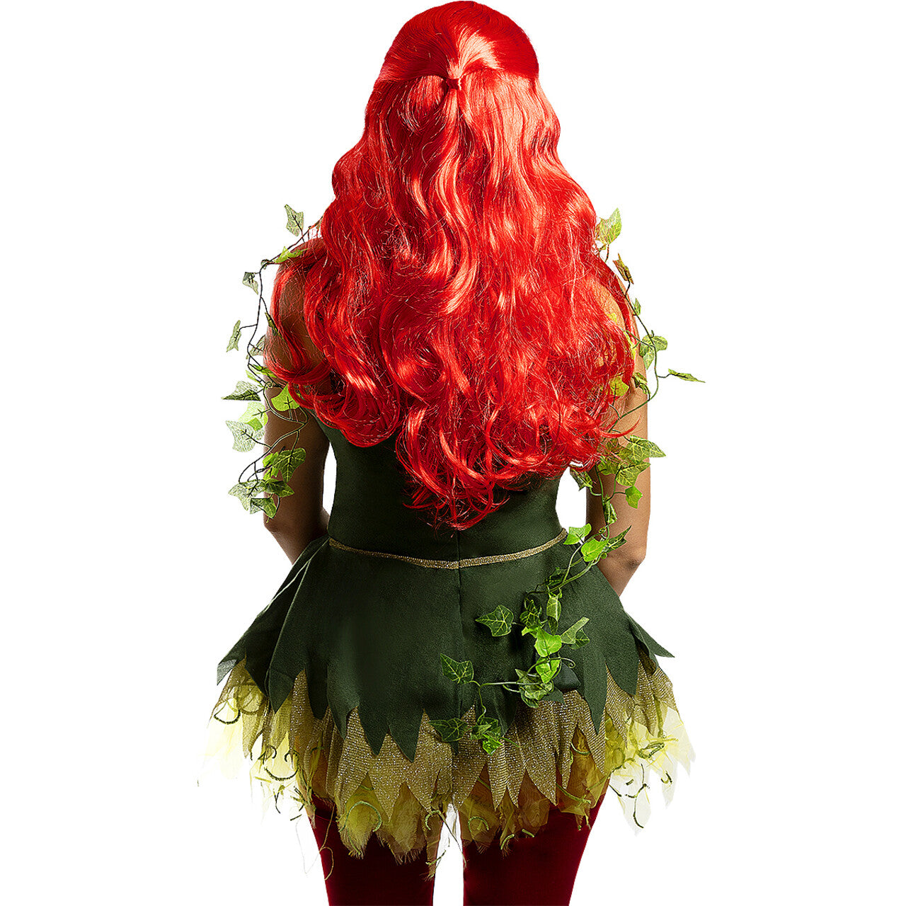 Op deze afbeelding zie je een Accessoires, van het merk Funidelia. Poison Ivy Fantasy Pruik Rood