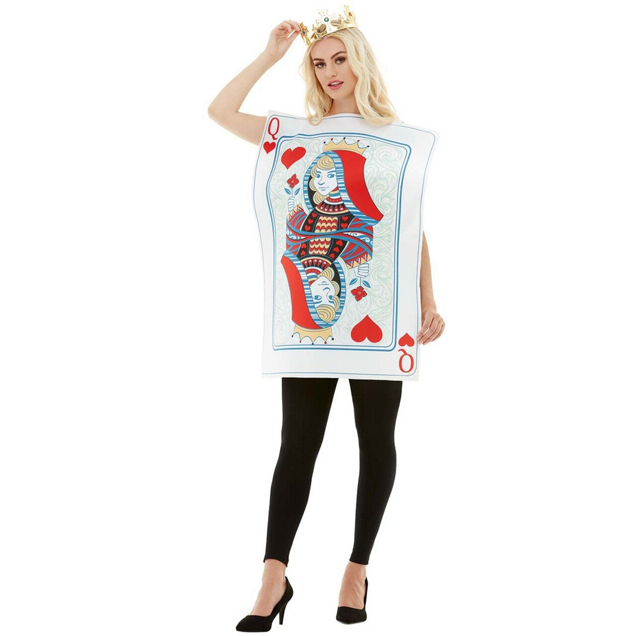 Op deze afbeelding zie je een Kostuums, van het merk Funidelia. Queen Of Hearts Tuniek Kostuum