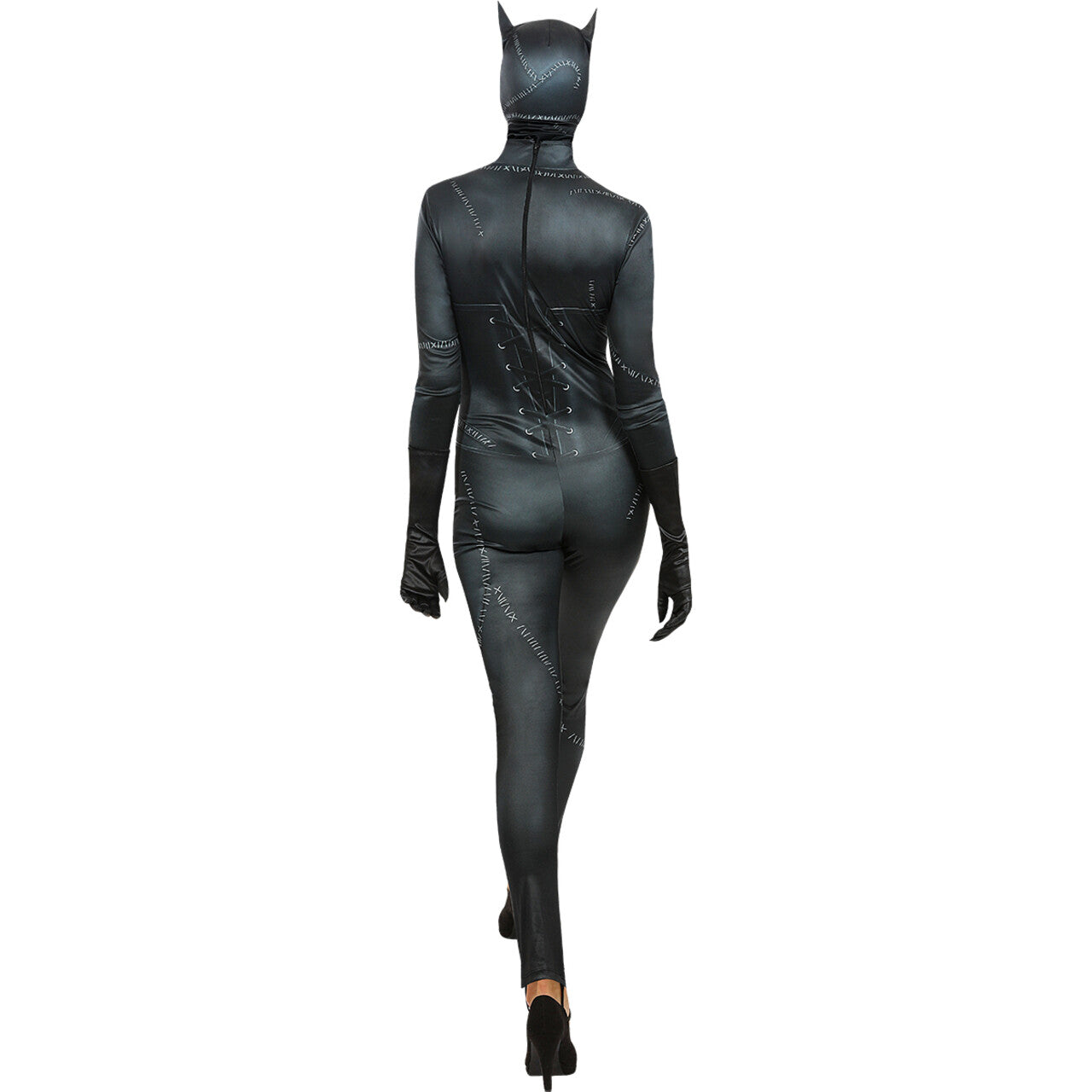 Op deze afbeelding zie je een Accessoires, van het merk Funidelia. Classic Catwoman Masker