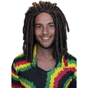 Op deze afbeelding zie je een Accessoires, van het merk Funidelia. Rastafarian Pruik