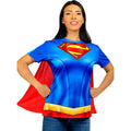 Supergirl Heldenshirt Kostüm Kit für Erwachsene Damen