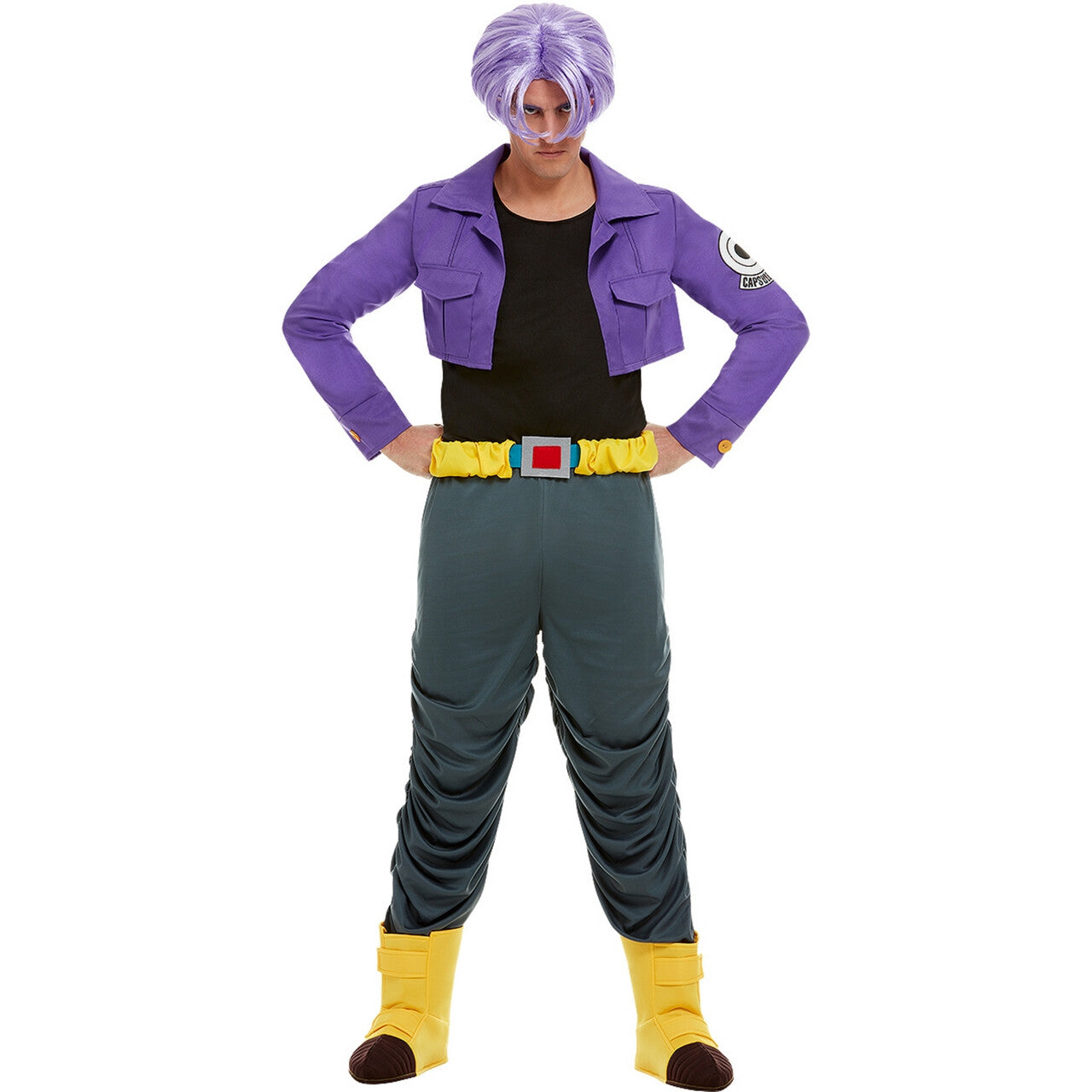 Op deze afbeelding zie je een Kostuums, van het merk Funidelia. Trunks™ Van Dragon Ball™ Man Kostuum
